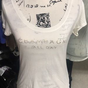 Champagne All Day T-shirt